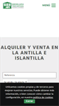 Mobile Screenshot of inmobiliariatrinisantana.com